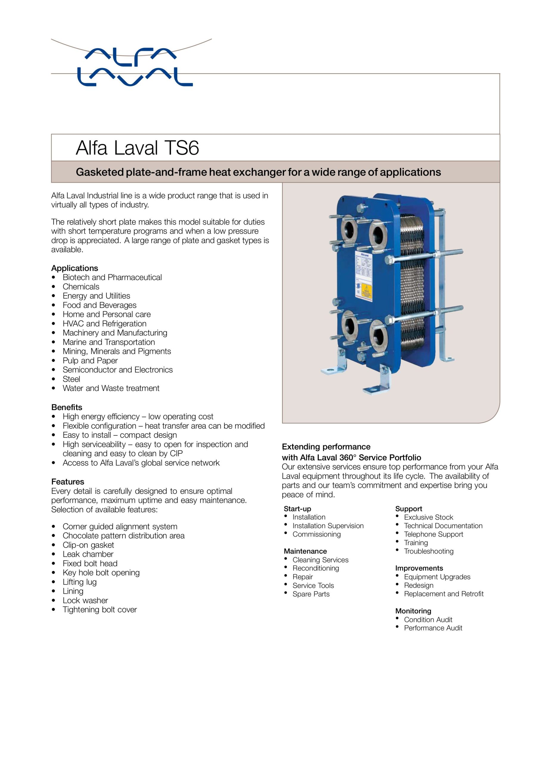 gioăng cao su thay thế thiết bị trao đổi nhiệt nhập khẩu alfa laval ts6m